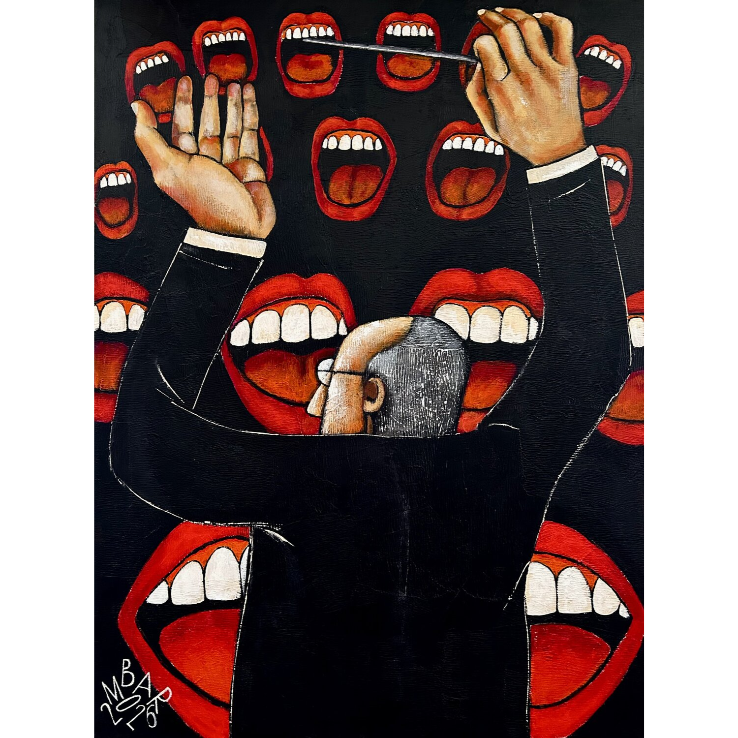 Voices in red